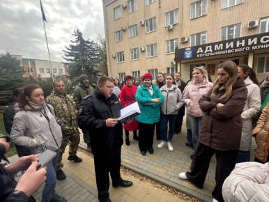 В администрации Котельниково поблагодарили неравнодушных жителей, которые по первому зову собрались на поиски ребенка